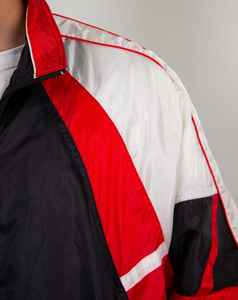 Chaqueta de Fútbol de Invierno Personalizada con Cierre, Forro Polar y Plumas de Oveja, Cortavientos Vintage con Logotipo Personalizado al por Mayor para Hombre - Product Image 4