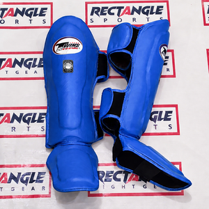 Nuevo Estilo, Protector de Espinilla de Boxeo Personalizado para Gemelos, Gran Venta, Mejor Calidad, Entrenamiento, Cuero Genuino, MMA, Muay Thai - Product Image 5