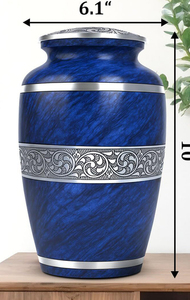 Wholesale Metal Cremation Urns <b>for</b> Adult Human <b>Ashes</b> Modern Design Funeral Supplies <b>Casket</b> Memorial Keepsake - Product Image 2