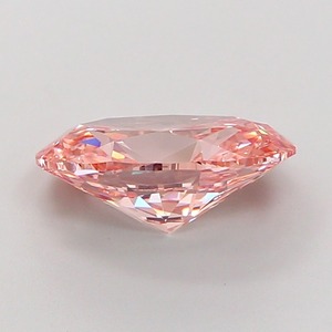 Diamant CVD rose vif fantaisie de 2,65 carats, de forme ovale, de luxe, cultivé en laboratoire, clarté VVS2, polissage excellent, diamant non monté pour bijoux - Product Image 5