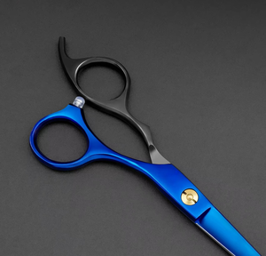 Ciseaux de coiffure complets avec logo personnalisé, nouveaux ciseaux de coupe en acier inoxydable droits pour usage en salon - Product Image 6