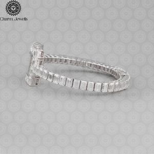 Montre de luxe pour homme Charm_Jewells en acier inoxydable avec cristaux K9, bracelet de 20 mm, design ajouré, mouvement mécanique, résistance à l'eau 10 bars - Product Image 2