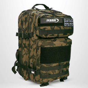 Sac à dos tactique unisexe personnalisé avec logo, motif géométrique, en tissu Oxford, imperméable, pour activités de plein air - Product Image 5