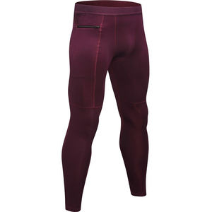 Leggings de compresión elásticos para hombre, de corte ajustado, de color sólido, para gimnasio, deportivos, lisos o estampados. - Product Image 4