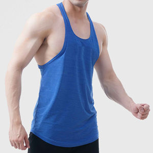 Chaleco Deportivo de Alta Calidad para Hombre, Talla Grande, Tejido 100% Algodón, Transpirable, Antipilling, para Running, Fitness y Entrenamiento - Product Image 1