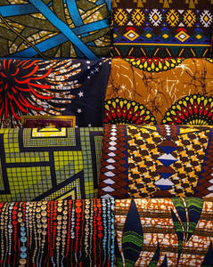 Printed African Kitenge Woven Combed Cotton Poplin <b>Fabric</b> 100% Cotton Plain Shrink-Wrinkle Resistant <b>Medium</b> Weight 120GSM Girls - Product Image 5
