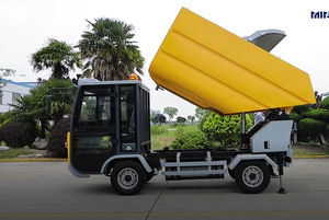 MINGNUO H91 3.6 Cubic Meter <strong>Garbage</strong> <strong>Truck</strong> Electric Side Load Dump <strong>Garbage</strong> Vehicle High-Load <strong>Garbage</strong> Sanitation <strong>Truck</strong> - Product Image 6
