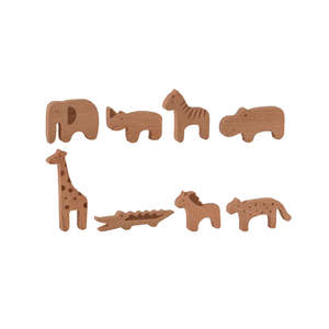 Handmade <b>Wooden</b> Bear Figurine Carved Animal Educational Eco-Friendly Durable <b>Wooden</b> Kids Toy Freestanding Craft - Product Image 4