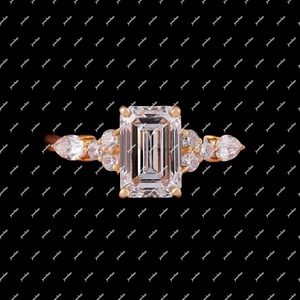 Bague la plus vendue pour femmes, scintillante, pour mariage, fiançailles, soirée, disponible à prix d'exportation - Product Image 4
