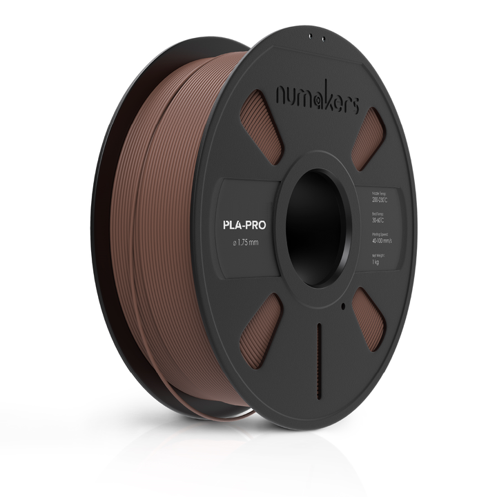 Numakers Best Quality 1 75mm PLA Pro Chocolate Brown 3D Printing numakers-best-quality-1-75mm-pla-pro-chocolate-brown-3d-printing