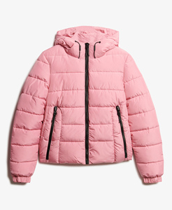 Chaqueta de invierno acolchada personalizada para mujer, ropa informal premium para exteriores, a prueba de viento, con cierre de cremallera y bolsillos laterales. - Product Image 6