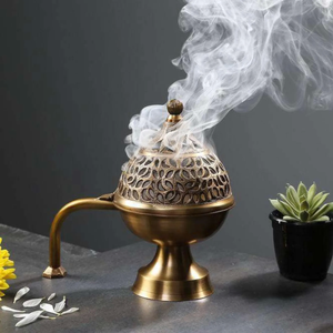 High Quality Eco-friendly Durable Religious <b>Bakhoor</b> <b>Burner</b> Incense Holder for Arabic Home Use - Product Image 4