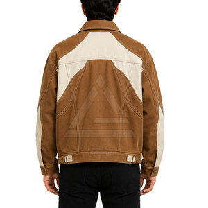 Veste d'hiver classique pour homme, vêtements d'extérieur tendance avec fermeture boutonnée, coupe décontractée, style streetwear décontracté - Product Image 4