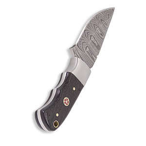 Handmade Damascus Steel Folding Pocket <b>Tool</b> Durable Pattern Steel Outdoor <b>Camping</b> Hiking Fishing Travel Everyday Utility Knife - Product Image 5