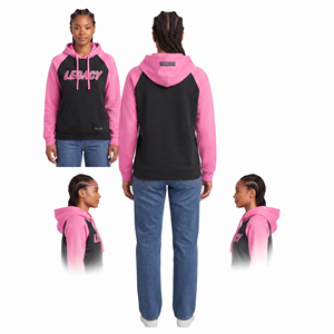 Chemise à manches longues à col rond brodée avec blocs de couleur, respirante, unisexe, coupe classique, décontractée - Product Image 2