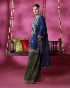 Robes décontractées pakistanaises et indiennes de qualité supérieure pour femmes, Nouveautés 2026, Salwar Kameez en tissu Lawn, ODM 1993 - Product Image 3