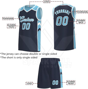 Conjunto de Uniforme de Baloncesto Personalizado, Cuello en V, Sin Mangas, Impresión Sublimada, Color Degradado en la Parte Delantera, Poliéster que Absorbe la Humedad, Unisex para Adultos - Product Image 5