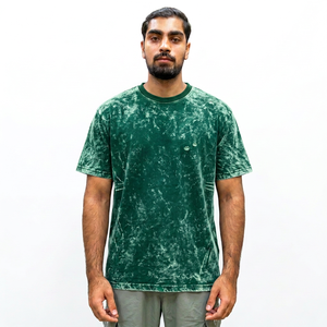 เสื้อยืดคอตตอนคุณภาพสูงสำหรับผู้ชาย เป็นมิตรกับสิ่งแวดล้อม ปรับแต่งได้ คอกลม แขนสั้น ทรงปกติ สวมใส่สบาย ผ้าเจอร์ซีย์ถัก สีพื้น - Product Image 4