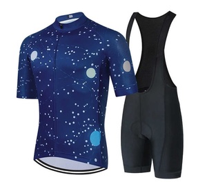 Tenues d'équipe de cyclisme pour hommes fabriquées en usine, 100% polyester, séchage rapide, respirantes, imprimées par sublimation, design unique - Product Image 4