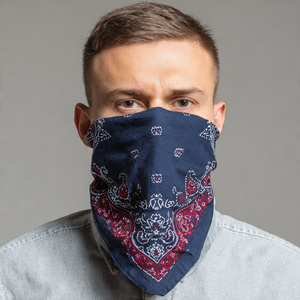 Pañuelo Cuadrado de Algodón 100% para la Cabeza, Estilo Hip Hop, Nueva Moda, Bandana Suave - Product Image 3