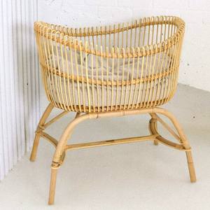 Cuna de bebé de ratán natural, cuna ecológica de bajo costo, cuna para recién nacidos, artículos esenciales para la guardería - Product Image 5