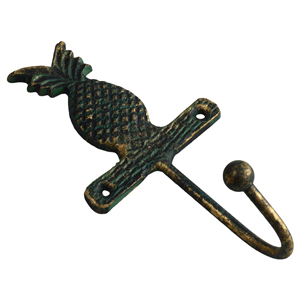 Ganchos de Pared Ecológicos y Naturales para Colgar Sombreros y Batas, Gancho Decorativo de Metal Hecho a Mano - Product Image 4