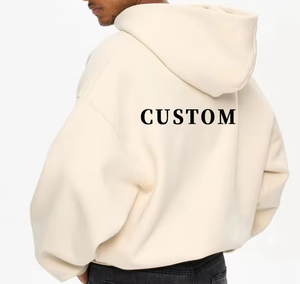Sudaderas con Capucha Personalizadas de Alta Calidad, 100% Algodón, para Hombre, Corte Regular, 500gsm, Talla Grande, Bordadas, para Invierno - Product Image 2