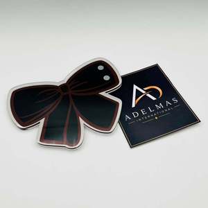 Custom Heart Shape Acrylic <b>Reusable</b> Beauty Tool <b>Eyelash</b> Extension Tile with Magnet for Tweezers Private Label Lash Tiles - Product Image 3