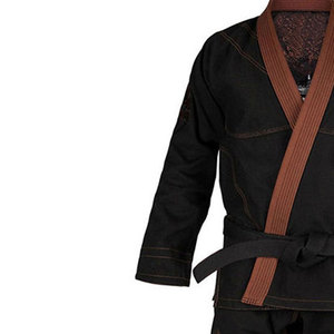 Nouvelle conception, faible MOQ, uniforme de Jiu-Jitsu pour homme, respirant, léger, 100 % coton, avec logo frontal, pour sports de plein air - Product Image 3