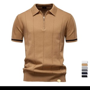 เสื้อเชิ้ตแขนสั้นผู้ชายผ้าฝ้ายเมอร์เซอไรซ์กันยับ 180 กรัม ลายปักกระเป๋า  ลายพิมพ์  โลโก้สั่งทำด้านหน้า - Product Image 3
