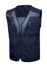 เสื้อกั๊กอเนกประสงค์น้ำหนักเบาโพลีเอสเตอร์สะท้อนแสงสูงสำหรับงานกลางแจ้ง รุ่น MK-260 ของ MARK แบบ OEM/ODM จากอินโดนีเซีย - Product Image 3