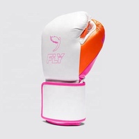 Guantes de Boxeo de Entrenamiento de Alta Calidad al Por Mayor RTS, Guantes de Boxeo de Cuero Personalizados y Cómodos AS-BG-5079