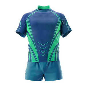 Hot Sale Team Wear Wholesale Price Rugby Uniforms Custom Made Men Rugby Football Wear Uniform Made With Polyester <b>Material</b> - Product Image 2