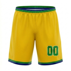 Custom <b>Soccer</b> Uniform Set Green Sublimated Jersey Shorts Unisex Breathable Moisture Wicking 100% Polyester Mesh Team Name Logo - Product Image 5