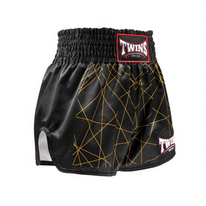 Shorts de Muay Thai à bas prix, sur mesure, de qualité supérieure, derniers modèles Twins, logo et design personnalisés, short de combat de kickboxing - Product Image 4