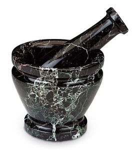 Premium Quality Marble Mortar And Pestle For Grinding Spices Herbs <b>Garlic</b> And Making <b>Fresh</b> Masala - Product Image 3