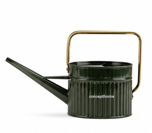 Arrosoir en métal avec poignée en laiton pour le jardinage, design durable - Product Image 3