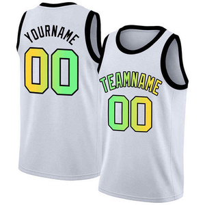 เสื้อบาสเก็ตบอลแบบซับลิเมชั่นสั่งทำพิเศษ ทรงเสื้อกล้าม ยูนิเซ็กส์ สำหรับผู้ใหญ่ ระบายเหงื่อได้ดี คอวี แขนกุด พิมพ์ลายไล่สี - Product Image 4