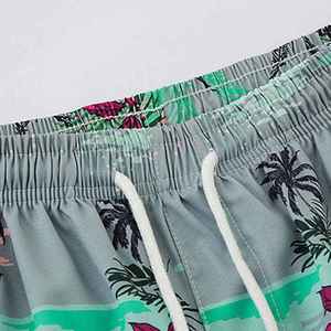 Customized Logo Solid Color Beachwear Casual Summer Wholesale <b>Men</b> <b>Trunk</b> Beach <b>Men's</b> Swim Shorts - Product Image 3
