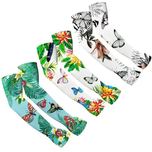 Mangas Protectoras Anti-UV de Primera Calidad, Transpirables, Refrescantes para Verano, para Hombre y Mujer, Mangas Largas con Diseño de Logotipo - Product Image 3