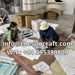 Mother of Pearl Inlay Serving Tray Decorative Platter for <b>Coffee</b> <b>Table</b> Artisan Handcrafted Gift Storage - Product Image 3