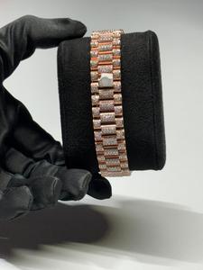 Top Quality Rose Gold Cut Watch for Wedding and Partywear For Men's Quartz <b>Smart</b> Stick Dial Watch Available at Affordable Price - Product Image 2