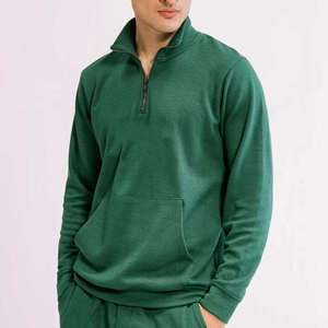 100% Cotton Custom Made Slim Fit Men's Track Suit Breathable New Design Summer Sportswear Plain Fleece Adult <b>Tracksuits</b> <b>Winter</b> - Product Image 2