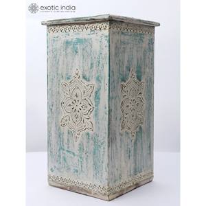 Jardinière en bois design de 15 pouces pour décor d'autel à la maison - Product Image 4