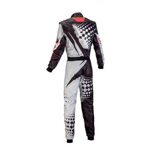 OEM Design Low MOQ Kart Racing Suit Top Selling Latest Design Customized Logo Printed Kart Racing Racing Suit - Product Image 6