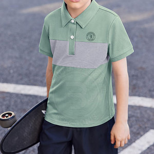 Chemises polo de golf pour jeunes, séchage rapide, haute performance, uniformes de club de golf junior, respirantes et extensibles. - Product Image 3