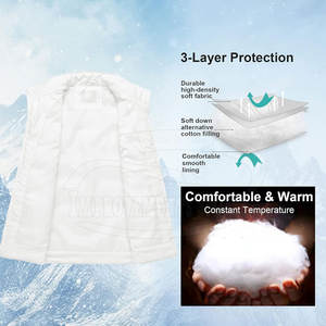 Venta al por mayor de ropa de moda para hombre chaleco acolchado personalizado usted propio diseño hombres chaleco acolchado para tamaño adulto - Product Image 3