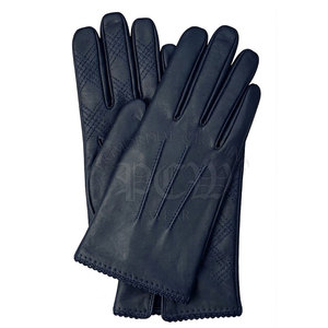 Guantes de Cuero de Invierno para Hombre, Forro de Lana Suave y Duradero, Diseño Cómodo con Pantalla Táctil, Ideales para Conducir y Trabajar - Product Image 4