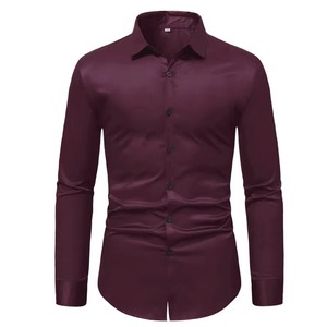 Camisa de Manga Larga con Estampado Personalizado para Hombre, Camisa de Lino Transpirable de Manga Larga para Hombre, Camisa Casual de Manga Larga a la Moda para Hombre, Camisa de Diseñador para Hombre - Product Image 1