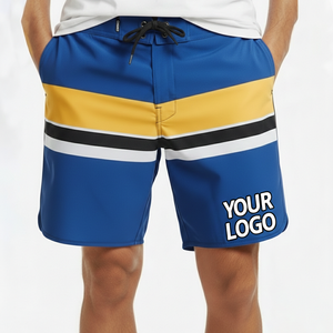 Shorts de plage imperméables pour hommes, taille élastique, séchage rapide, style Bermuda Phantom, décontractés, pour la plongée et le surf, grande taille - Product Image 5